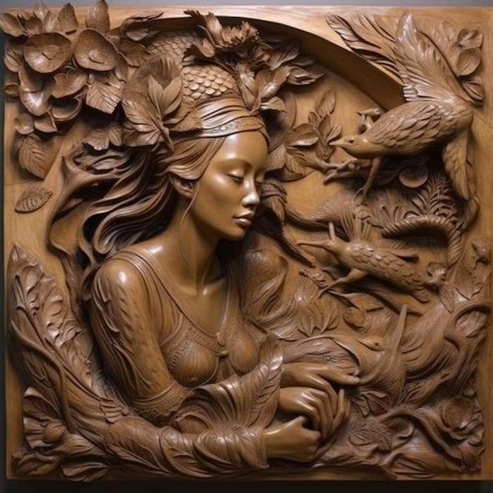 نموذج ثلاثي الأبعاد لآلة CNC 3D Art 